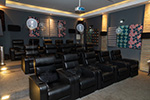 Home theater in luxury Ortley Beach homes for sale